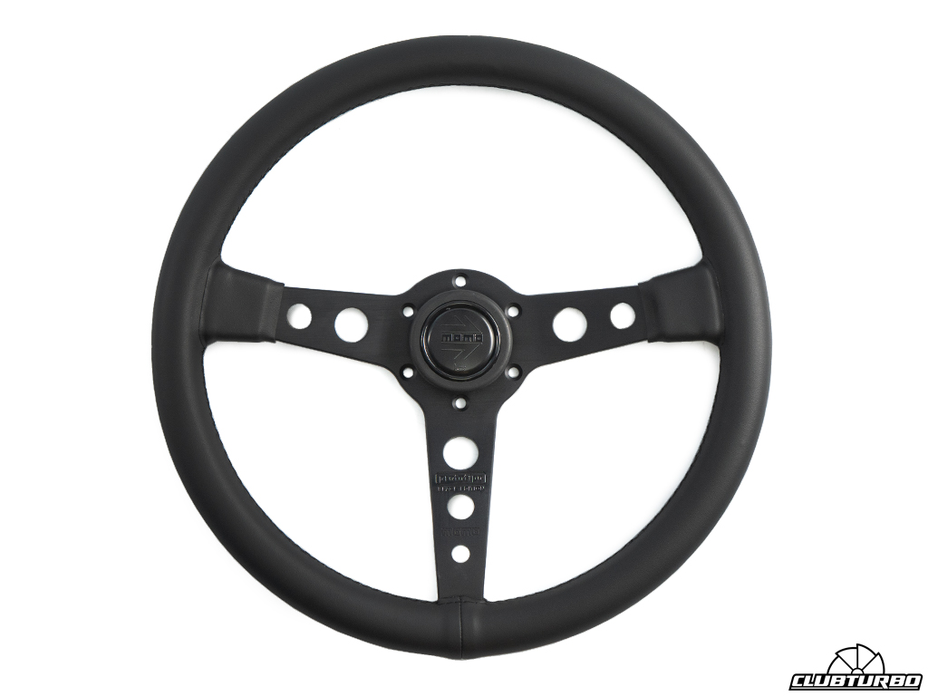 Руль MOMO Prototipo BLACK EDITION style, черный (1)