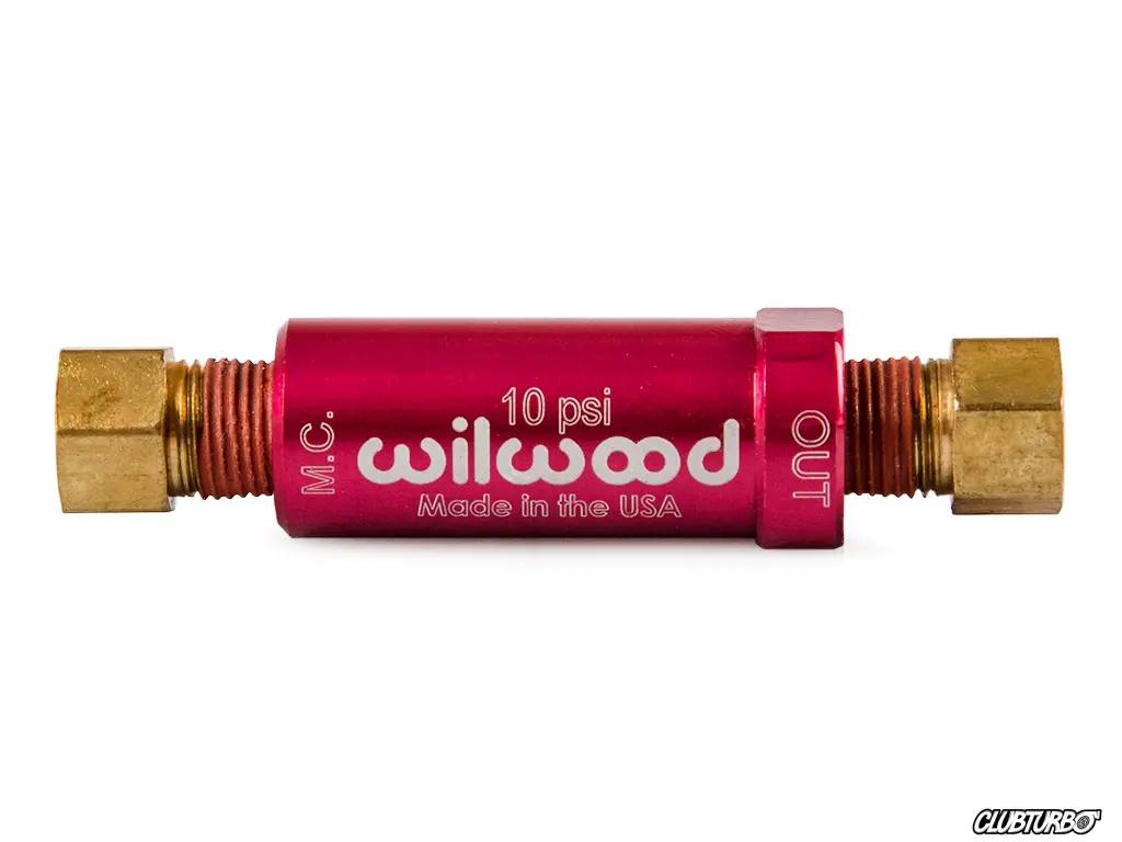 Клапан остаточного давления Wilwood, 10 lb (1)