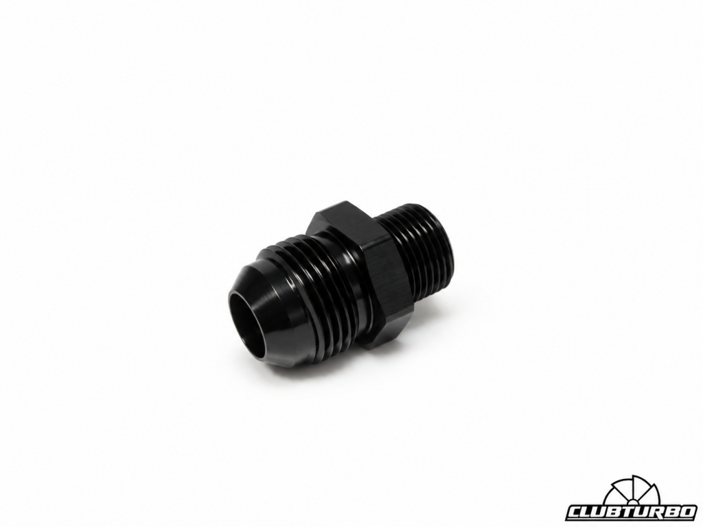 Фитинг переходник AN12-M20 x1.5 черный (1)