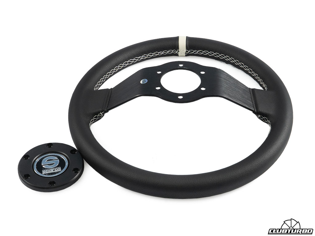 Руль SPARCO Veloce style, черный (3)